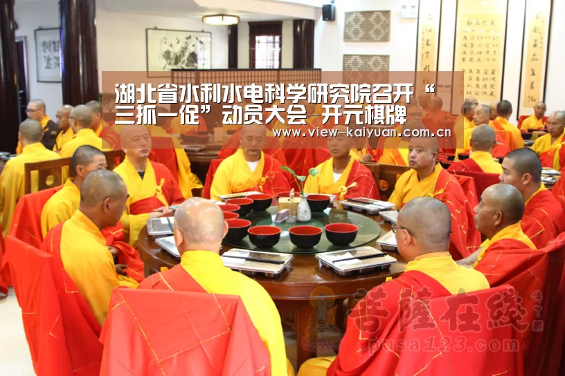 湖北省水利水电科学研究院召开“三抓一促”动员大会-开元棋牌(图3) 开元棋牌